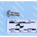 Screw, Round, Phillips, 10-24 X 0.50, Stainless Steel