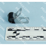 Clamp, Tube 1/4" ID x 1-1/4" L, Zinc