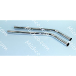 Wand, 2- Piece, 2-Bend, Chrome