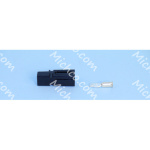 Connector, Cable, Black, 1 Wire