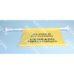 Restroom Closed Cleaning Sign Twist/Lock