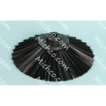 BRUSH, 9.5 IN, NYLON BLACK