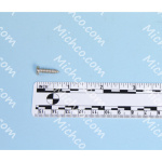 Screw, Pan Heavy Duty Phillips Head Screw, Self Tap, M3.9 X 16, Zinc