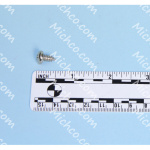Screw, Pan Heavy Duty Phillips Head Screw Self Tap, M4.8 X 10, Zinc