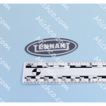 Label, Logo, 2.5-Long White / Hg (TENN