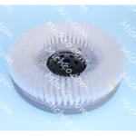 Brush Assembly, Disk, Scrub, 14.0"-Dia., Nylon