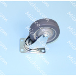 CASTER, SWIVEL, 4.0D 1.3W, 4HO