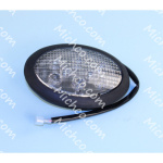 Headlight, 12VDC, Oval, LED