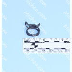 Clamp, Hose, Wire, .63 -.66, Black