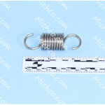 Spring tension roller