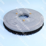 Brush Assembly, Disk, Scrub, 20.0"-Dia., Polypropylene