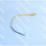 Cord, 14 Gauge / 3, 20.0-Long Yellow (SMOOTH