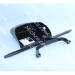 Rubbermaid Lobby Upright Dust Pan Black  2531