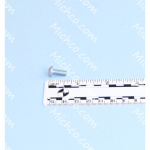 Screw, Pan, Phillips, 10-32 X 0.50, Plated