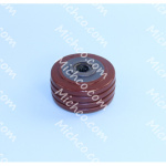 RPL RED CASTER WHEEL ONL