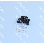 Connector Body, Female, 2 Recept (MOLE