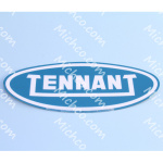 Label, Logo, 10.5-Long White / Tool (TENN