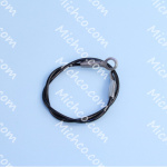 Cable, Stainless Steel .13-Dia. 26.8-Long .25EYE / .50EY