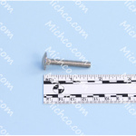 Bolt, Carriage, M6 X 40, Stainless Steel