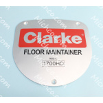 Nameplate - FM -1700 Heavy Duty