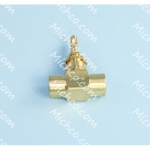 Valve, 1/4" FNPT Panel Mount, Needle Valve