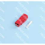 Set plug complete rot, 75A , Q-6mm�