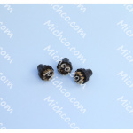 Set round brush brass