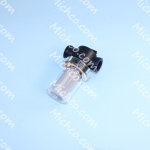 Inline Filter,Can-Type,Clear,3/4",80Mesh