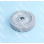 WHEEL, 5", PERFORMA, FLAT TREA
