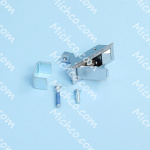 Latch Flush Mount Black