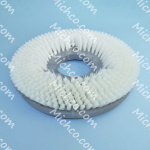 Brush Assembly, Disk, Scrub, 17.0"-Dia., Nylon