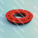 Disc brush middle red 385 mm