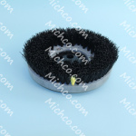 Brush Assembly, Disk, Scrub, 12.0"-Dia., Polypropylene