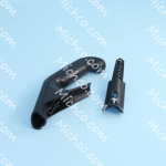 HANDLE GRIP, COMPLETE, BLACK