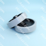 Wheel D.200X50 Grey - Black 2PCS