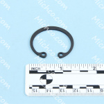 Ring, Retaining, Internal, M32, Zinc, Black