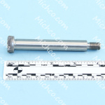 Bolt, Shoulder, .50-Dia. X 3.25, .38-16, Stainless Steel
