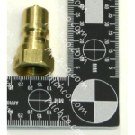 Fitting, Brass, Quick Disconnect, PF04 (SER60 Male