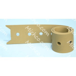 Blade, Squeegee, Gum Rubber, 35 3/4" X 3 3/4" X 3/16