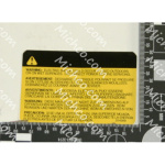 Replacement Part Decal Warning