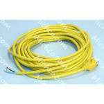 Cord 3 X18AWG USA Yellow Plug