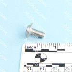 SCREW, M6-1 X 12 FLGBTNHMS SS