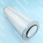 Dust filter with gasket