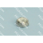 Nut Hex Head Nylon Lock Thin Stainless Steel 6-32