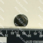 Nut, Push, .25ID, Black, Plated
