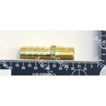 Fitting, Brass, Straight, BM08 / PM04 (TAPED