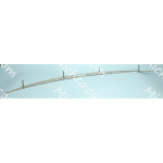 Plate, Retainer, Blade, 36.0" / 9