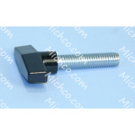 Knob, Tee, 2.50-Dia. 0.70-Long, .50-13X2.1-Long Stud
