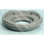 Base, 17" Floor Machine, Gray