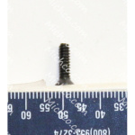 Screw Flat Phillips Head Screw Black 6-32X.50